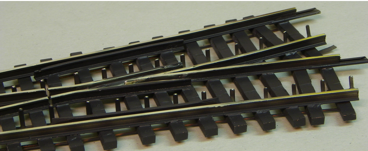 H0   1:87 turnouts for Märklin