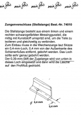 Weinert Zungenverschluß 74010