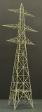 Knotenbleche Starkstrommast