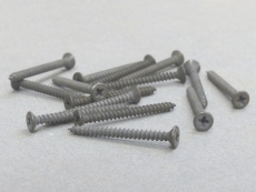 100 mini wooden screws 1,4x15