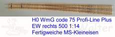 EW  500 1:14/12  -  H0: r 5747mm/4,09°/4,76