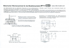 MP10 - Weichenantrieb