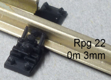 20 Kleineisen K, Rpg 22  mit Gleitplatten und Stützwinkel