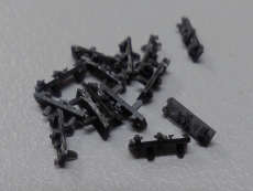 Bausatz Brückengleis mit zwei Leitschienen, L=17,5 cm