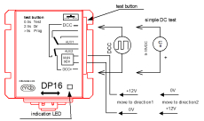 DP16 - Weichenantrieb mit DCC-Dekoder