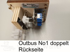 OUTBUS No 1 Handbetätigung doppelt