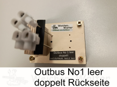 OUTBUS No 1 leer Handbetätigung doppelt