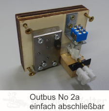 OUTBUS No 2 Handbetätigung verschließbar