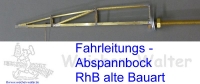 H0m RhB Abspannbock