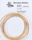 spring wire bronze 0,3mm