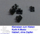 Kleineisen zum Kleben halbiert 20 Stk.