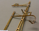 H0m RhB Streckenmast einfach