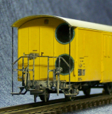 Tunnelbelüftungswagenset RhB H0m