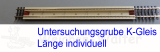 Untersuchungsgrube K-Gleis