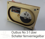 OUTBUS No 3 Handbetätigung drehbare Scheibe verschließbar