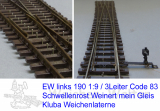 3L - Bogenweiche  Code 83/Weinert mein Gleis
