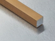 Messing Vierkant-Profil 5 x 5 x 1000 mm