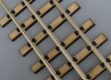 Dreischienengleis, Holzschwellen 0/0e