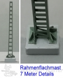 Bausatz 3 Rahmenflachmasten 7 Meter