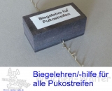 Biege- u. Einbaulehren für Pukostreifen