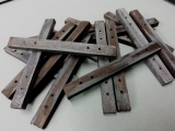 50 Holzschwellen vorgebohrt