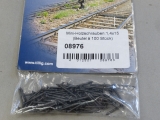 100 mini wooden screws 1,4x15