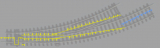 puko-stripes for turnouts code 100 optimized for Piko A  EW - IBW - ABW - DW