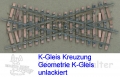 Kreuzung K-Gleis