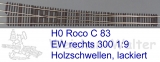 EW 300 1:9 - H0: r 3448mm/6,34°